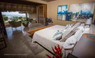Cama o camas de una habitación en Samora Luxury Resort