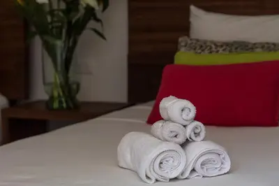 Cama o camas de una habitación en Samora Luxury Resort