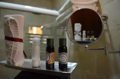 Un baño de Hotel Casa Franco