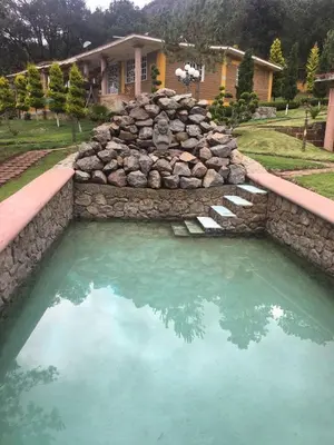 Piscina en o cerca de Rancho Escondido Casa Goyri