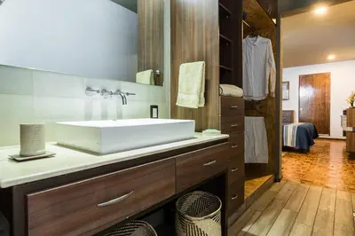 Un baño de Departamento Reforma