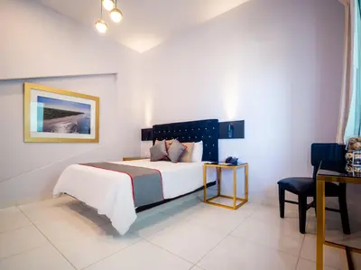 Cama o camas de una habitación en Hotel DC Boutique & SPA