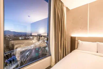 Cama o camas de una habitación en Four Points by Sheraton Puebla