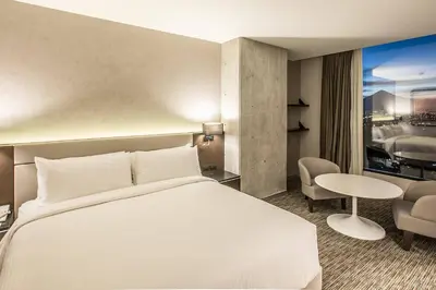 Cama o camas de una habitación en Four Points by Sheraton Puebla