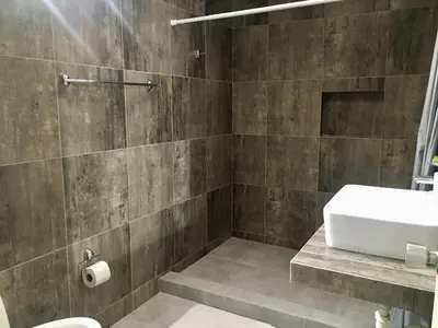 Un baño de Casa Bocoyna
