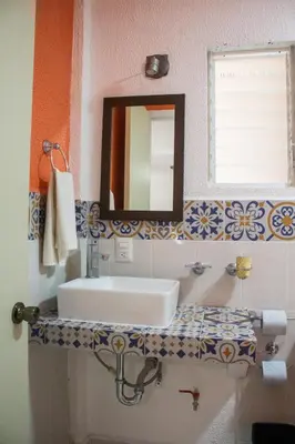 Un baño de Casa Gubidxa