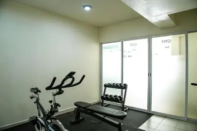 Gimnasio o instalaciones de fitness de Relax Inn Suites