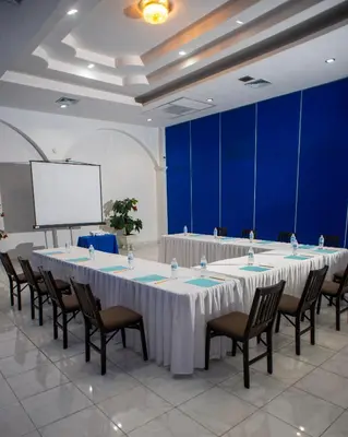 Zona business o sala de conferencias en Hotel Atenas