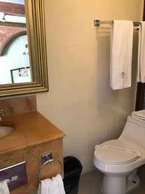 Un baño de Hotel Elena