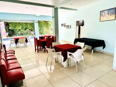 Zona de estar de Hotel Palmas Cocoyoc