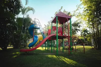 Zona de juegos infantil en Hotel Quinta Moctezuma