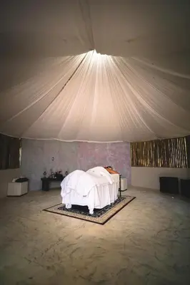 Cama o camas de una habitación en Hotel Quinta Moctezuma