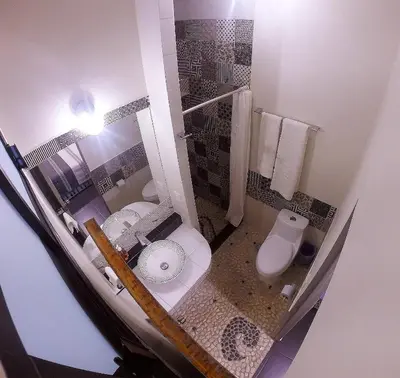Un baño de Calle Berlin Boutique
