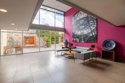 Zona de estar de City Express by Marriott Puebla Centro