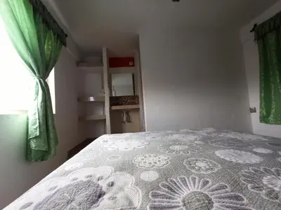 Cama o camas de una habitación en Oaxaquita la Bella