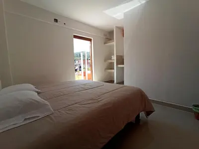 Cama o camas de una habitación en Oaxaquita la Bella