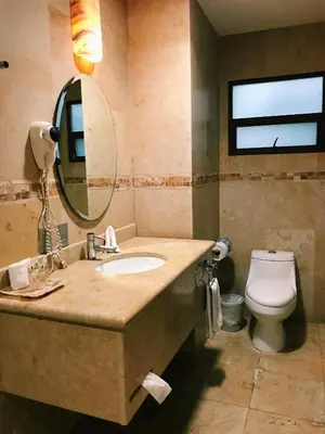 Un baño de Hotel Casa las Mercedes
