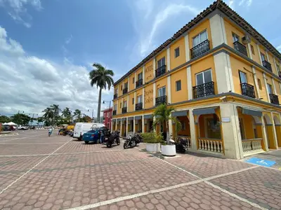 Edificio en el que se encuentra el hotel