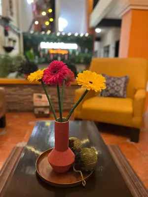 Zona de estar de Hotel del Carmen, en el Centro- DESAYUNO Incluido !