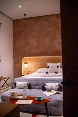 Cama o camas de una habitación en Casa Antonieta