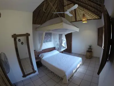 Cama o camas de una habitación en Casa Aditi
