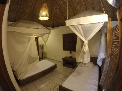 Cama o camas de una habitación en Casa Aditi
