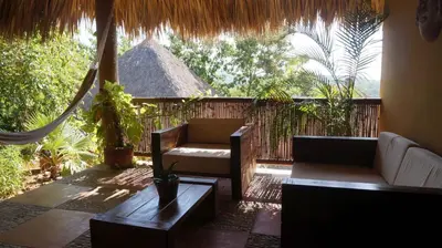 Zona de estar de Casa Aditi