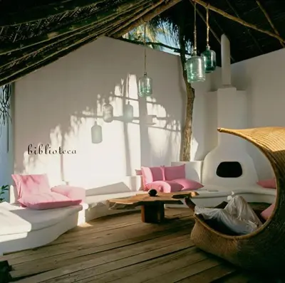 Zona de estar de Hotel Azucar, Monte Gordo, a Member of Design Hotels