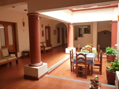 Zona de estar de Hotel Oaxaca Mágico