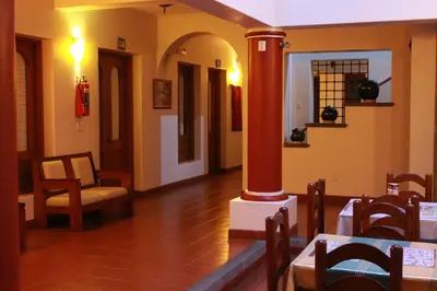 Zona de estar de Hotel Oaxaca Mágico