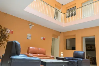 Zona de estar de Hotel Posada Guadalupe