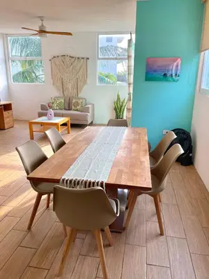 Zona de estar de Casa Menta