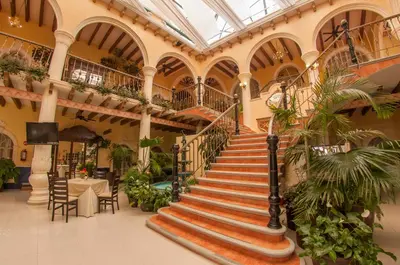 Plano de Centro Hotel Villa las Margaritas