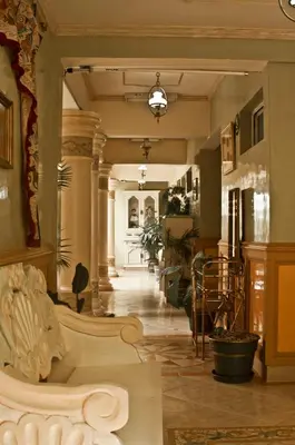 Zona de estar de Villa las Margaritas Plaza Cristal