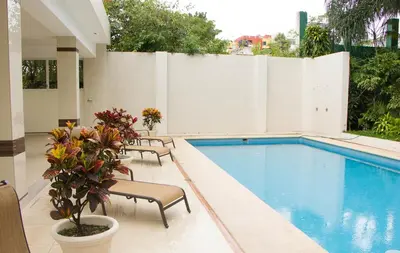 Piscina en o cerca de Villa Las Margaritas Caxa