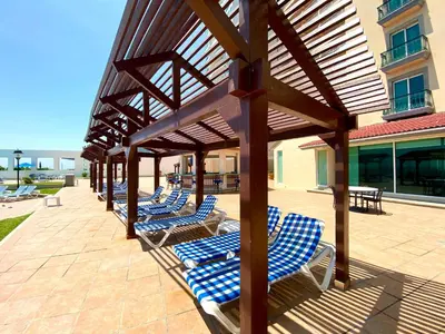 Un balcón o terraza de Hotel Villa Florida Veracruz