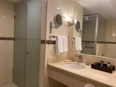Un baño de Astur Hotel & Residence