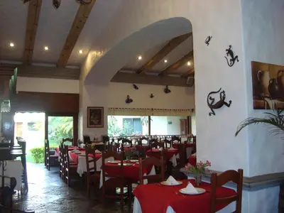 Un restaurante o sitio para comer en Hotel Argento