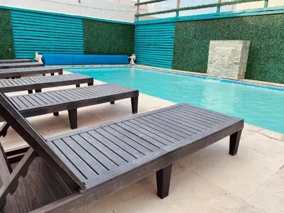 Piscina en o cerca de Loft Frente a la Playa!!!!