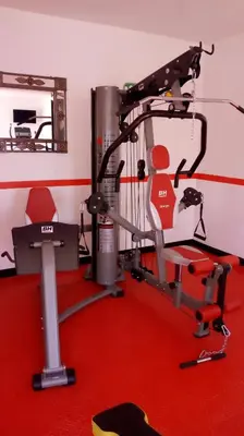 Gimnasio o instalaciones de fitness de Hotel Señorial Tlaxcala