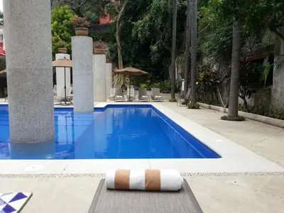 Piscina en o cerca de Hotel & Spa Hacienda de Cortés
