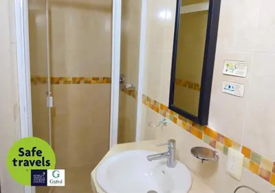 Un baño de Hotel Guivá Huatulco