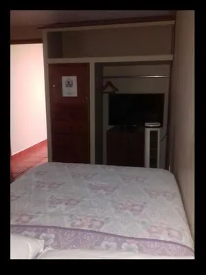Cama o camas de una habitación en CIUDAD DE MEXICO UNAM Guest House Casa de Huespedes