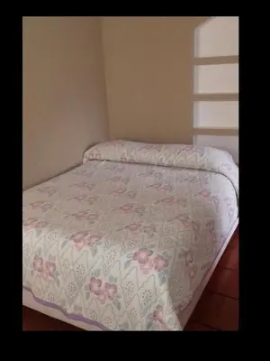 Cama o camas de una habitación en CIUDAD DE MEXICO UNAM Guest House Casa de Huespedes