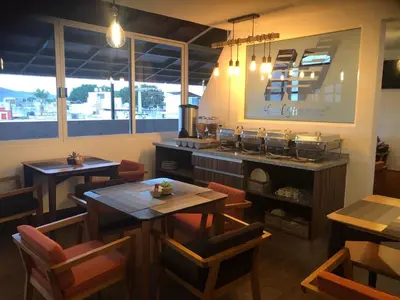 Zona de estar de Hotel Jiménez