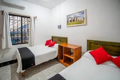 Cama o camas de una habitación en Posada Jois