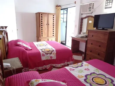 Cama o camas de una habitación en Hotel Imperial Jojutla