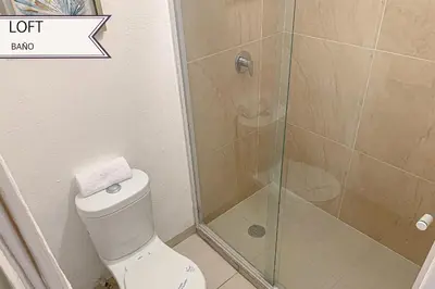 Un baño de Condominios JAROJE Huatulco