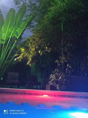 Jardín al aire libre en Palmas de Chahue
