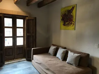 Zona de estar de Hotel Canaria